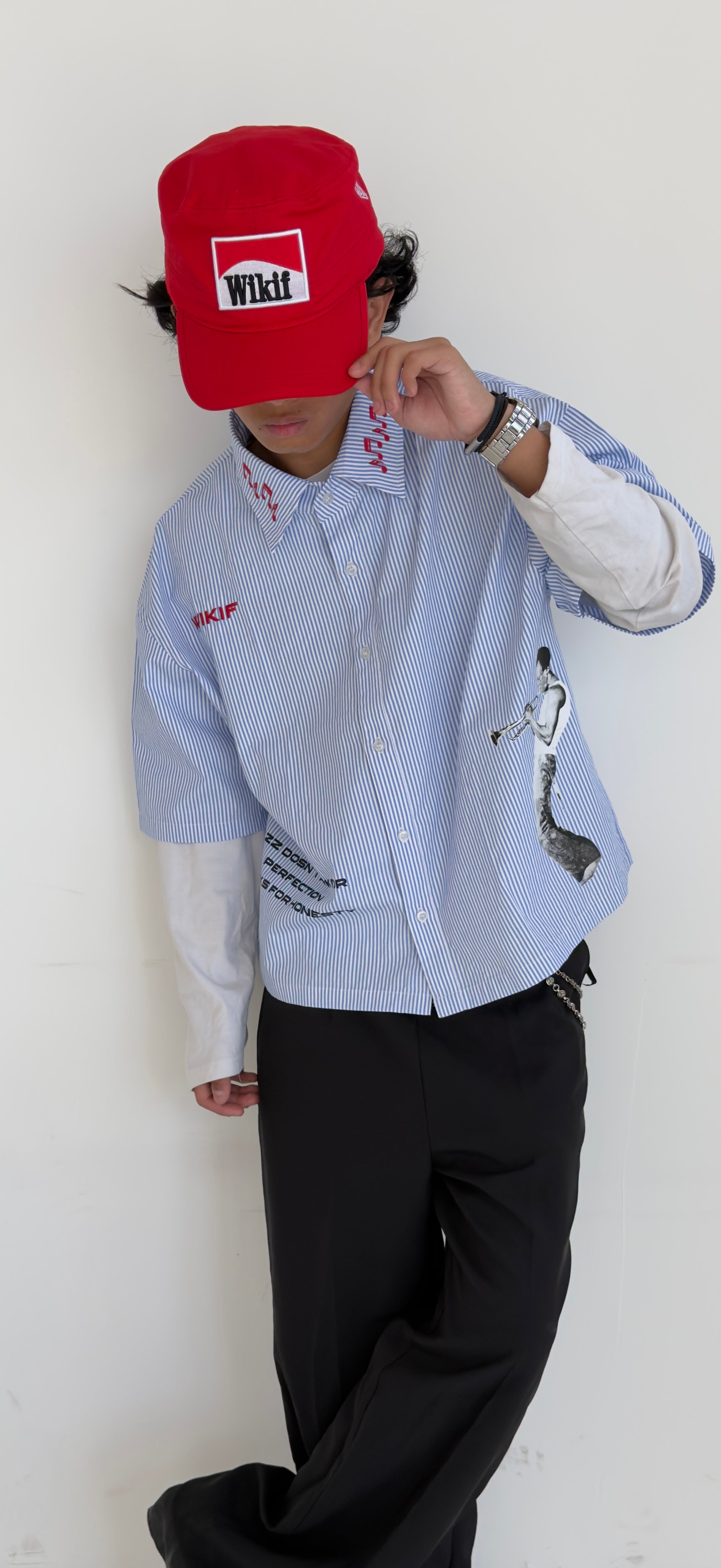 Blue Boxy shirt