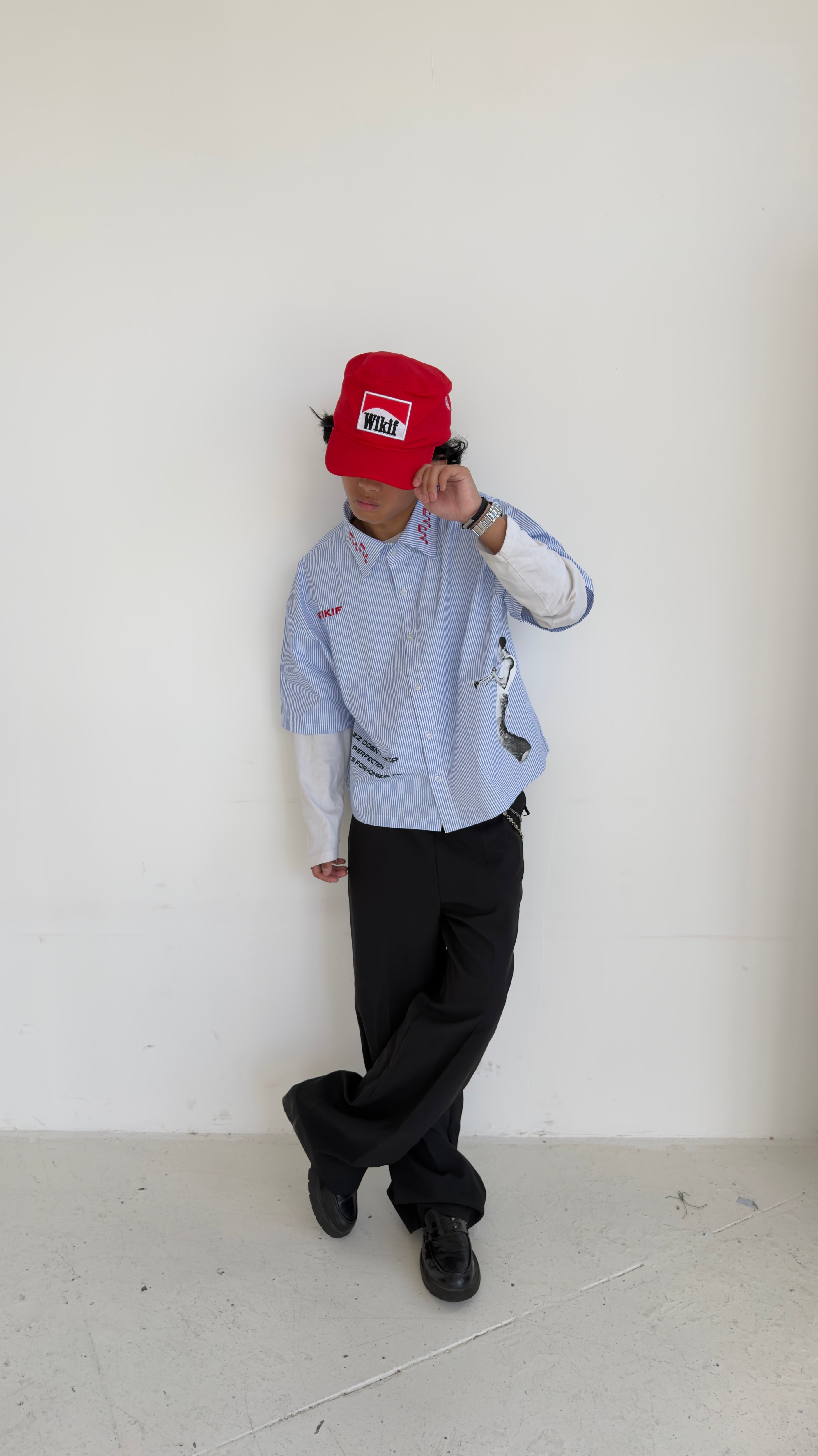 Blue Boxy shirt