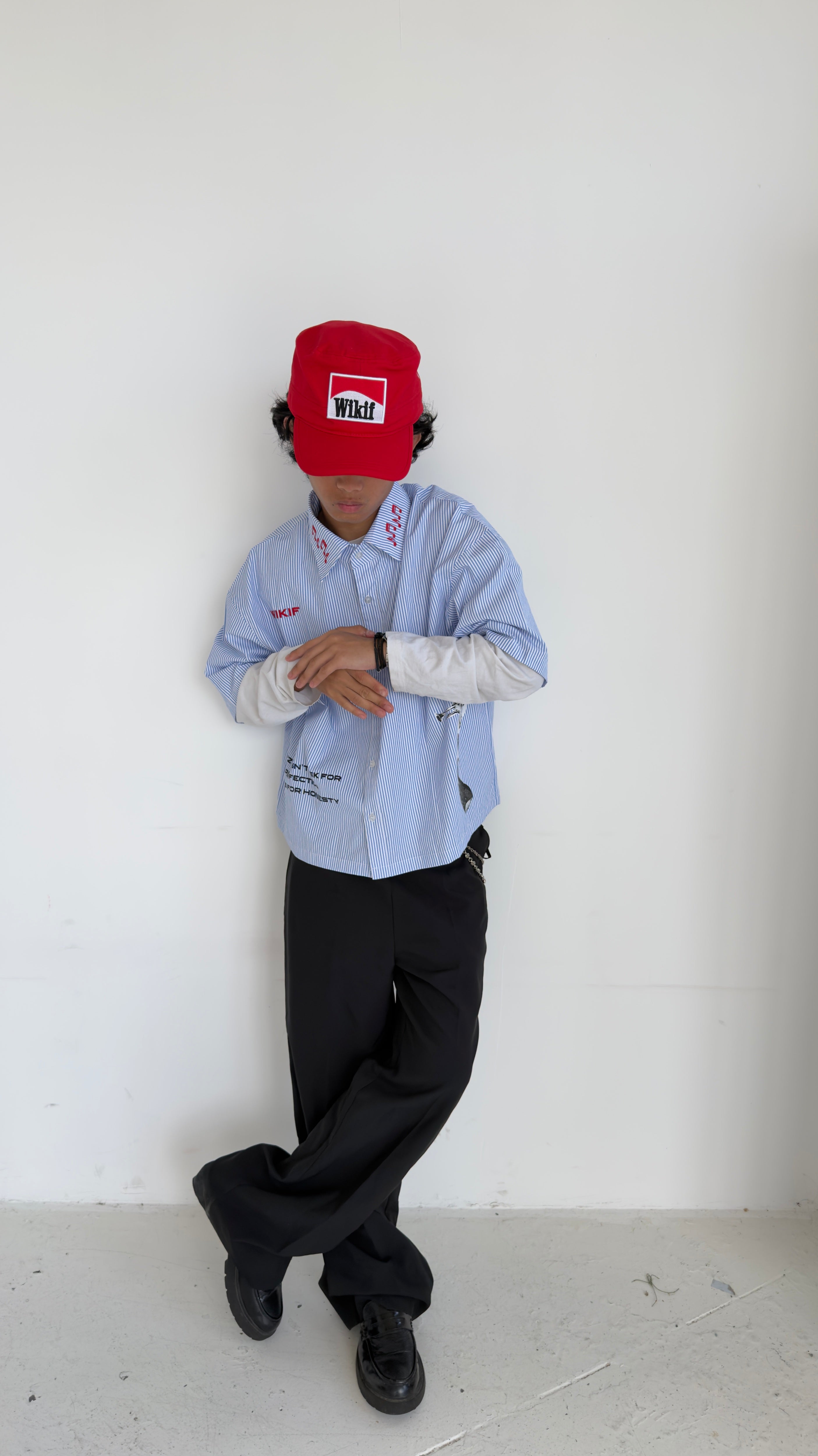 Blue Boxy shirt