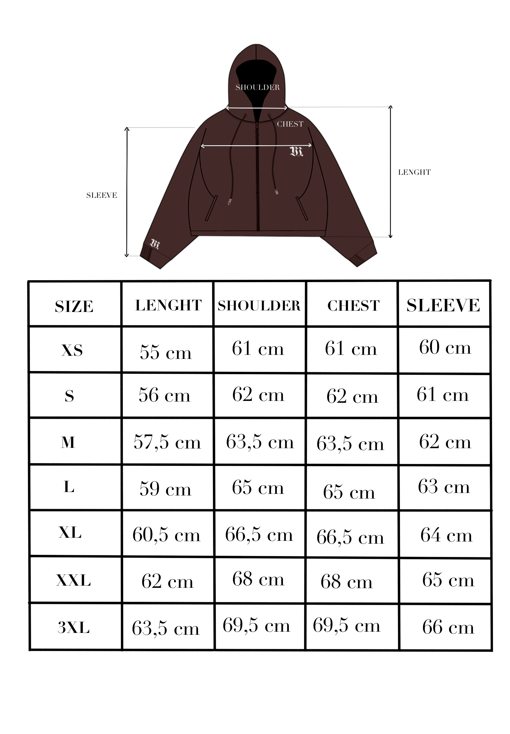Boxy Brown Zipper