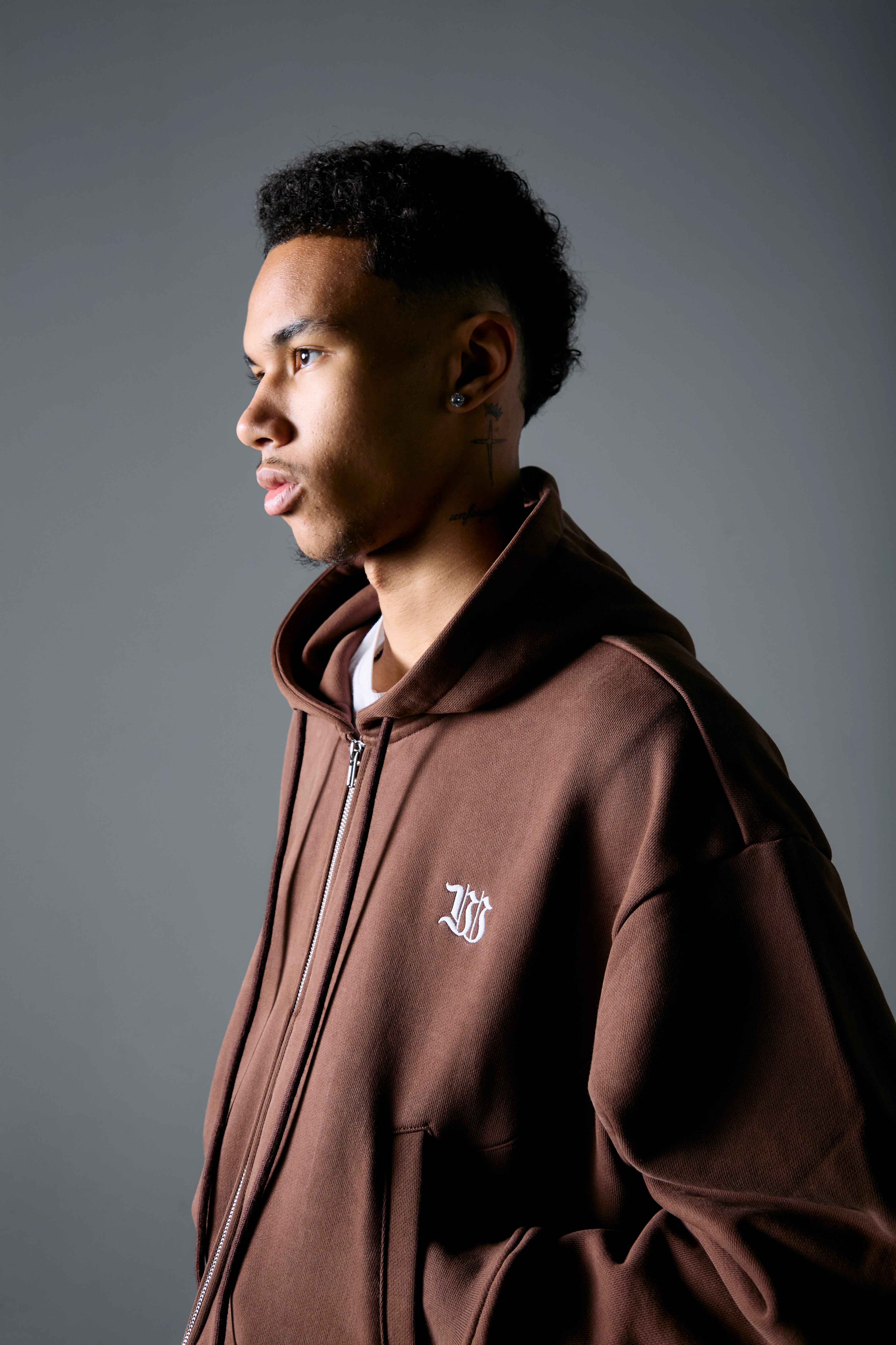 Boxy Brown Zipper