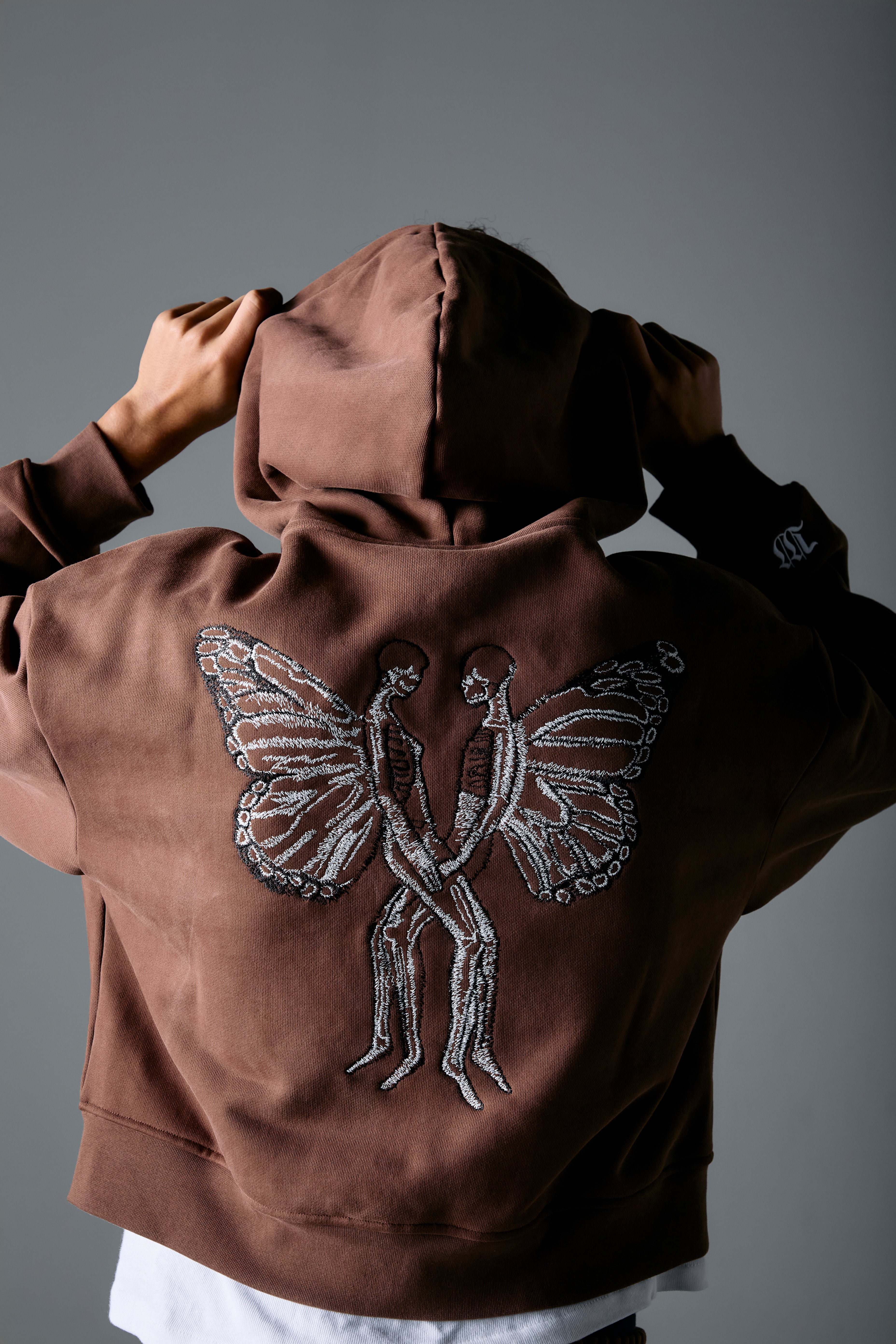 Boxy Brown Zipper